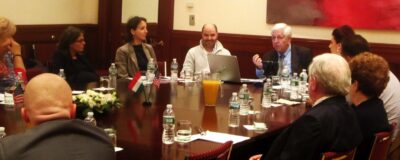 Hungarian Consulate hosted the inaugural meeting of the American Hungarian Chamber of Commerce of New York, INC