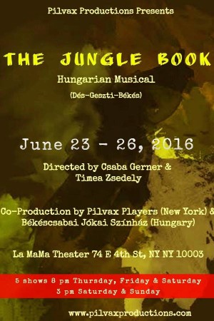 A Dzsungel Könyve  – magyar musical Amerikában